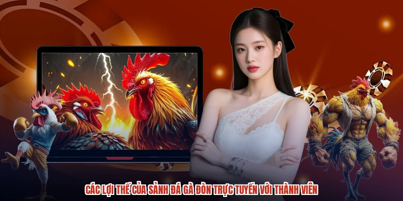 Các lợi thế của sảnh đá gà đòn trực tuyến với thành viên