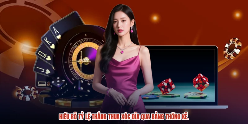 Hiểu rõ tỷ lệ thắng thua xóc đĩa qua bảng thống kê.