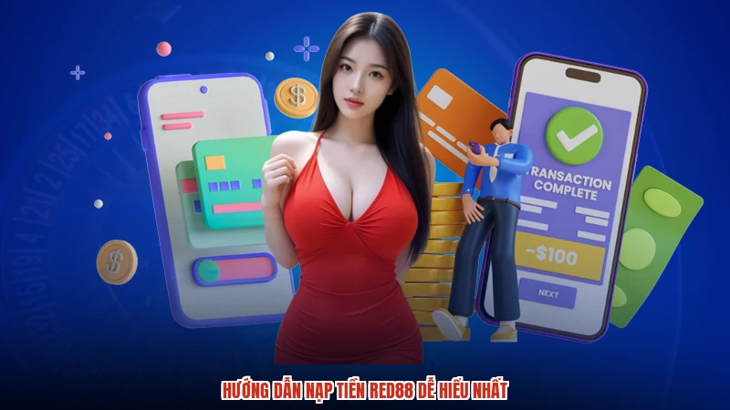 Hướng dẫn nạp tiền RED88 dễ hiểu nhất