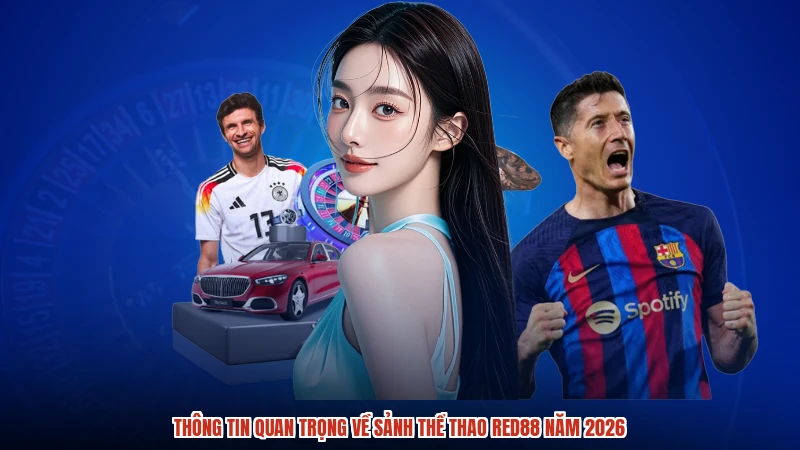 Thông tin quan trọng về sảnh thể thao RED88 năm 2026